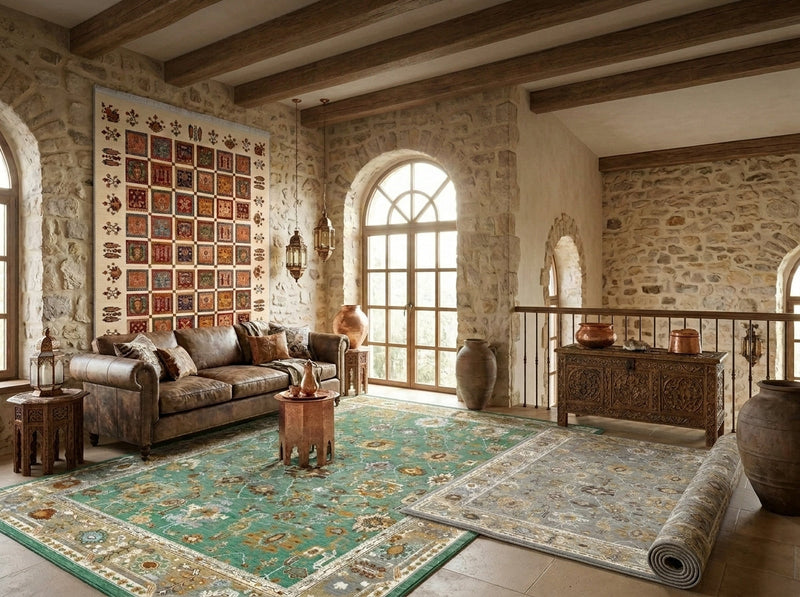 Özel Desenler ile evinize otantik bir hava katacak halılarımızı inceleyin