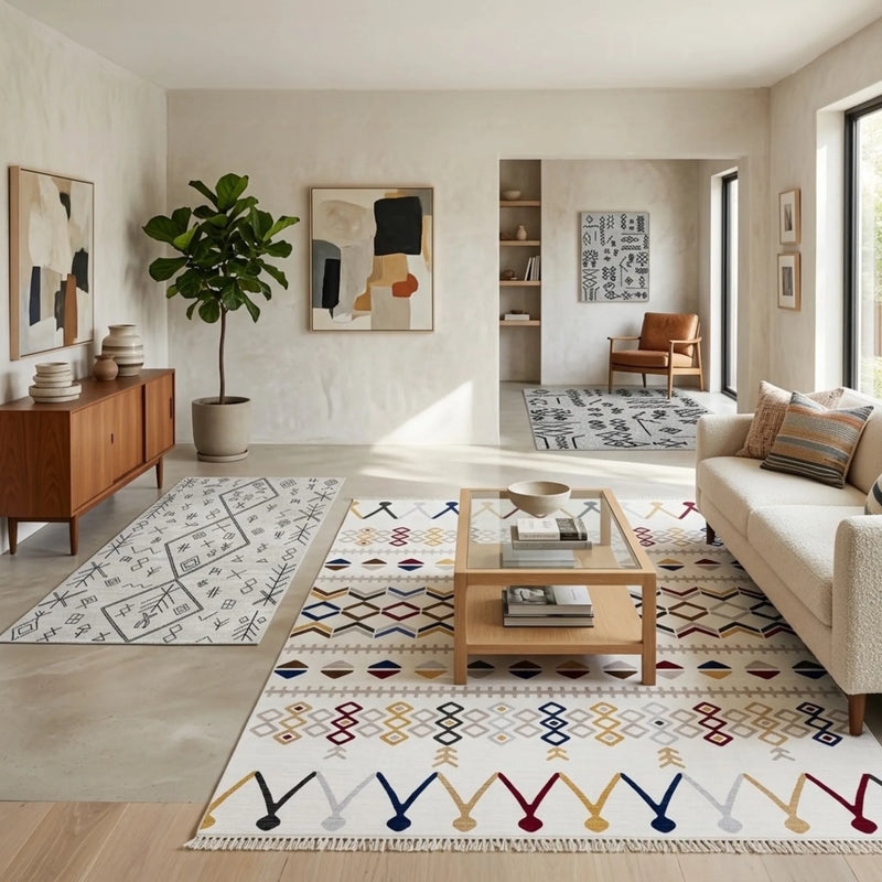 İskandinav Desenli Halı