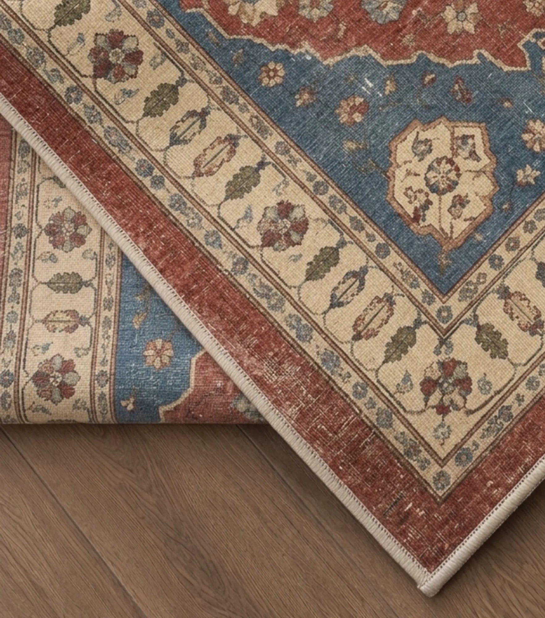 Dekoratif doğal dokuma kilim modeli, giriş alanları, koridor ve salon dekorasyonunu tamamlayan zarif tasarım