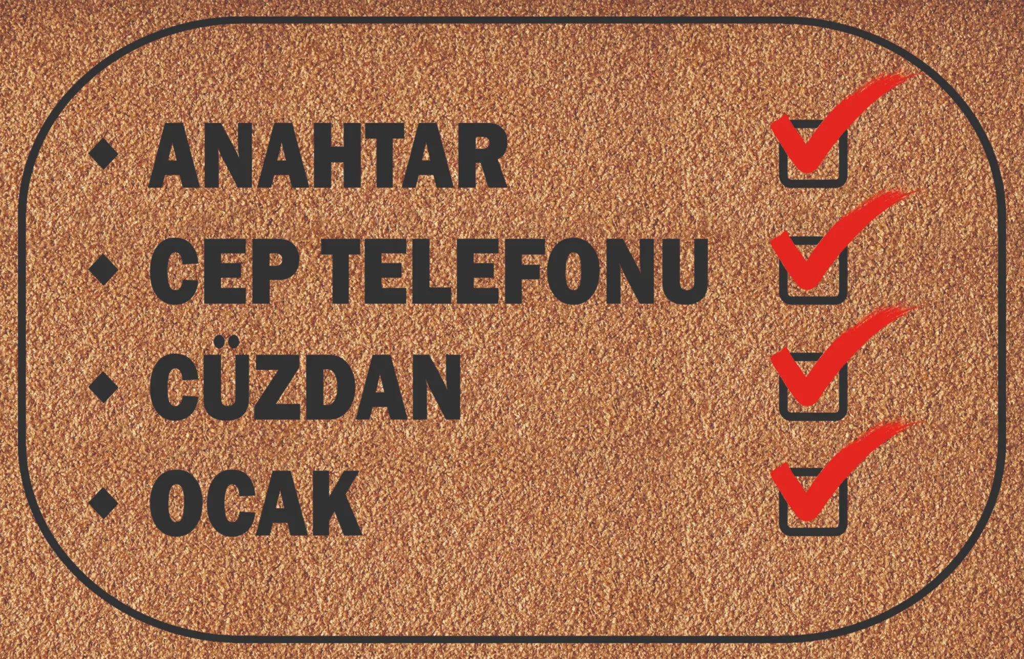 Kapı Önü Paspası