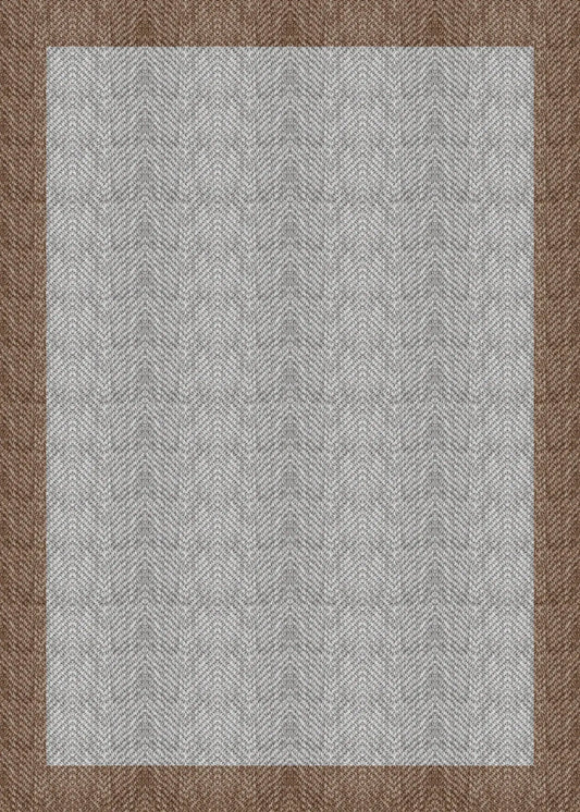 gri sisal desenli halı kaymaz pamuk taban salon