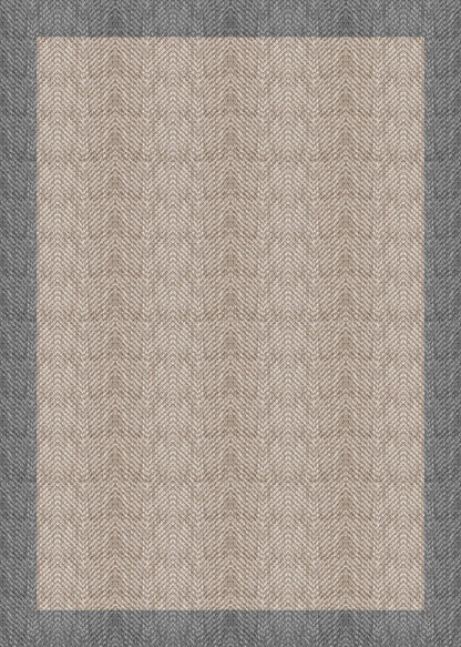 bej sisal desenli halı kaymaz pamuk taban salon