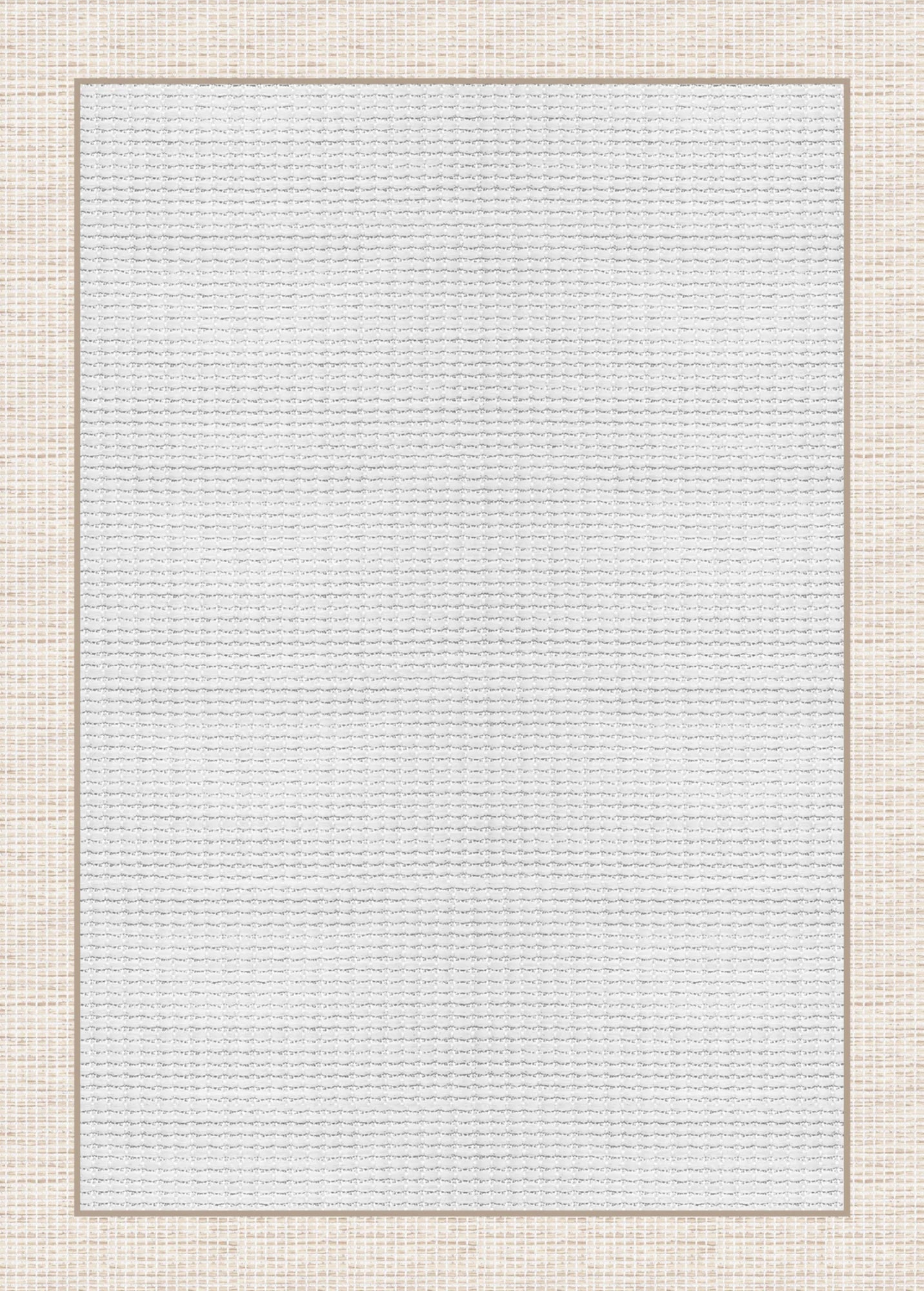 Dijital Baskı Pamuk Dokuma Taban Sisal Desenli Yolluk