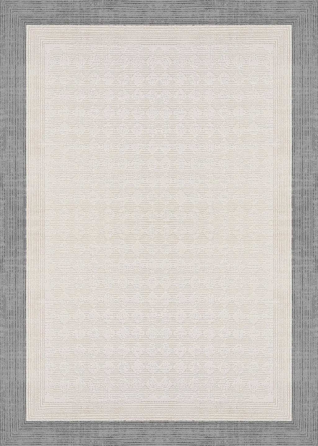 gri sisal desenli halı kaymaz pamuk taban salon