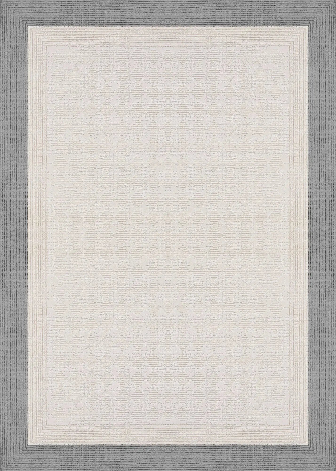 gri sisal desenli halı kaymaz pamuk taban salon