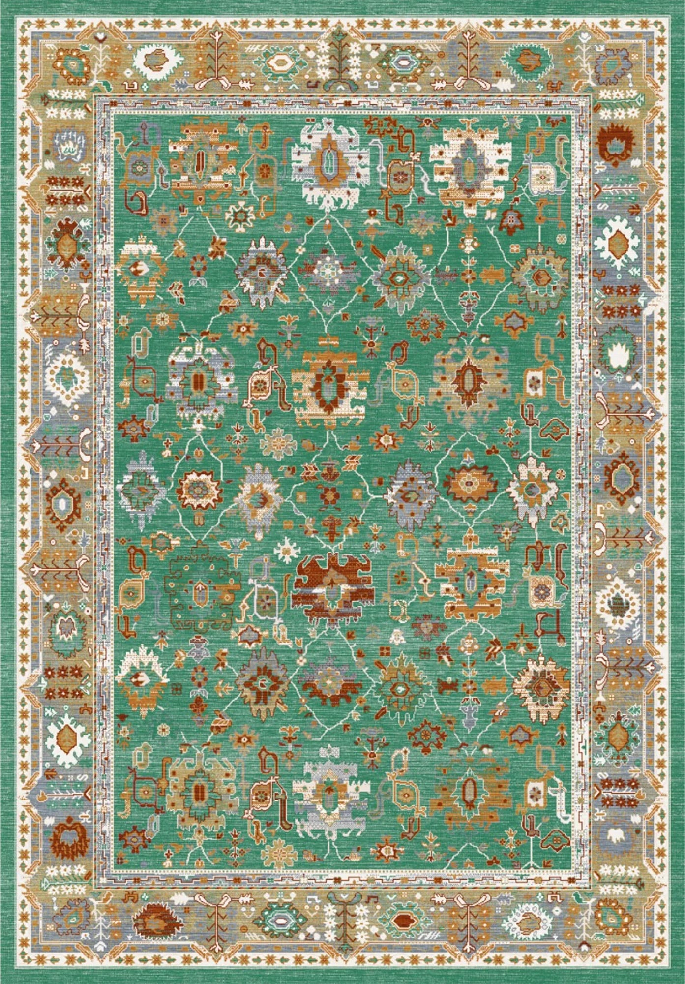 Halı,Salon Halısı,Dijital Baskı Halı, Ev Halısı, 6 m2 halı