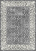 Gri Renk Çerçeveli  Dijital Baskı  Kaymaz Taban 40x60-200x290