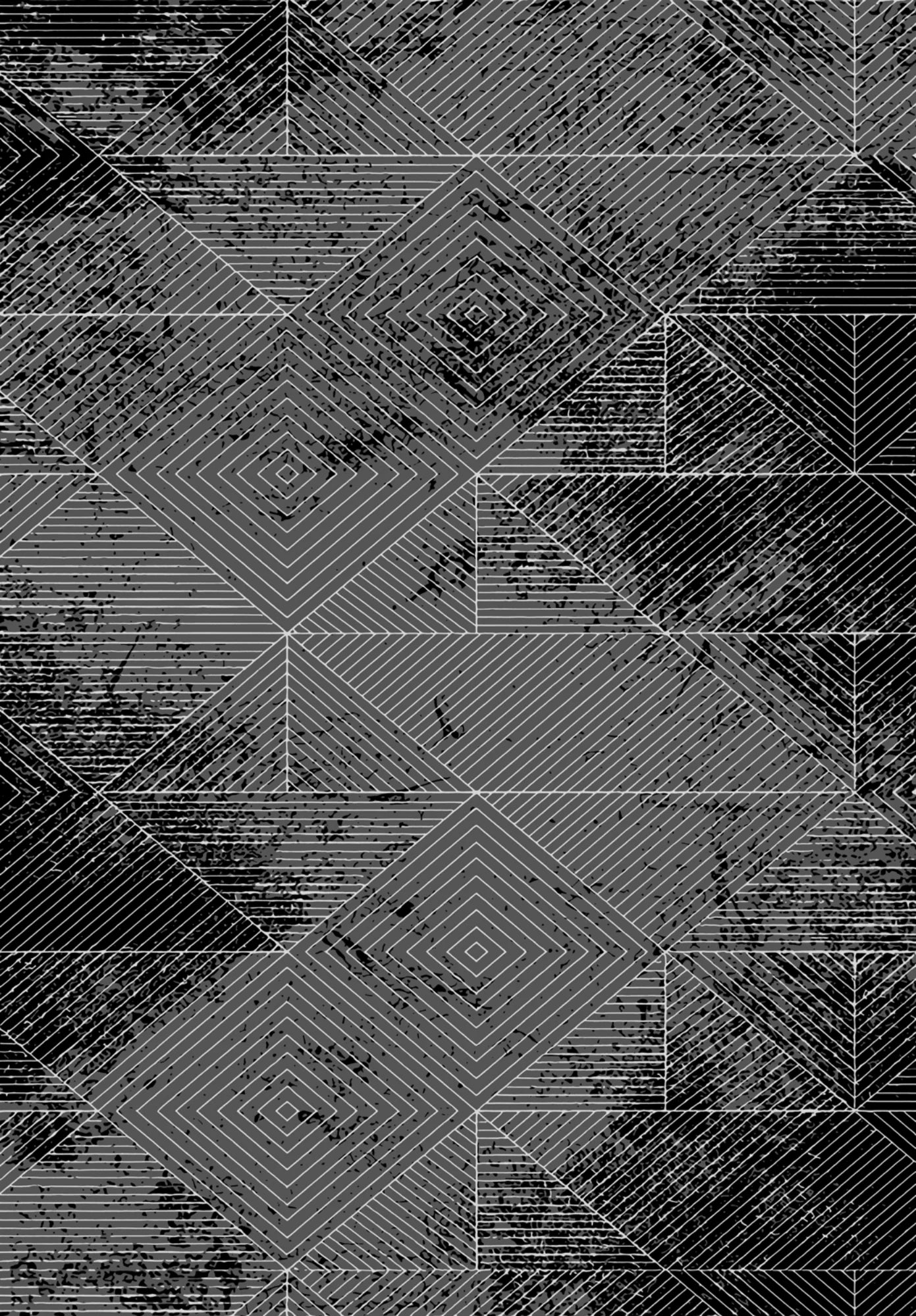 Eflatun Dijital Baskı Pamuk Dokuma Taban Modern Desen Halı