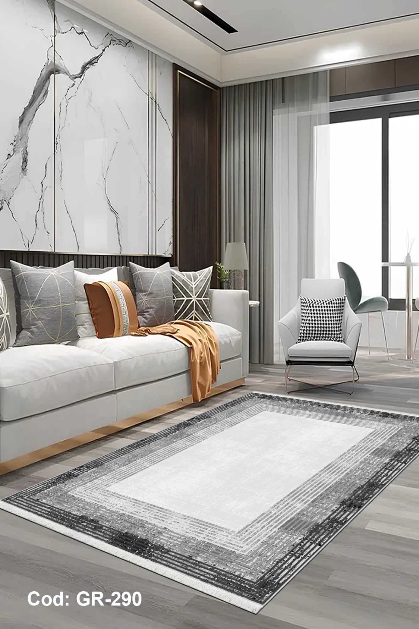 siyah salon halısı doku detayı kaymaz taban