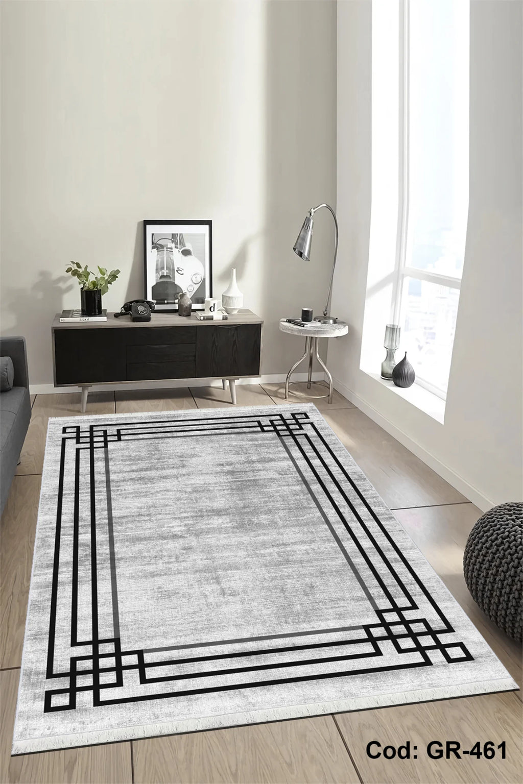 Makinede Yıkanabilir Kaymaz Taban Salon Halısı