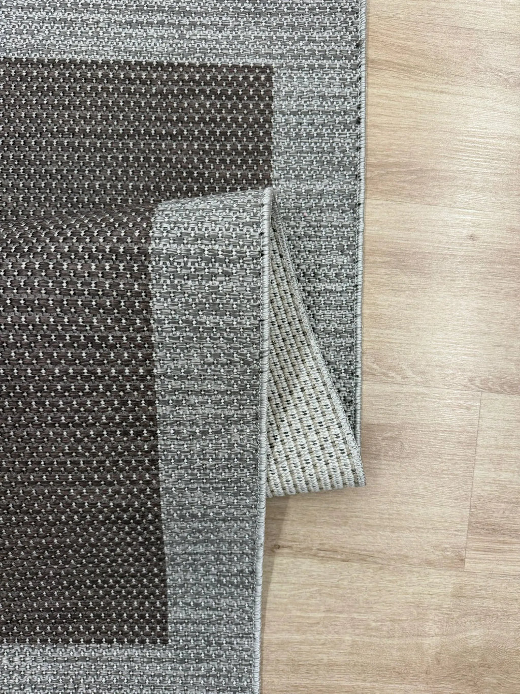 kahverengi sisal halı doku detayı makine dokuma