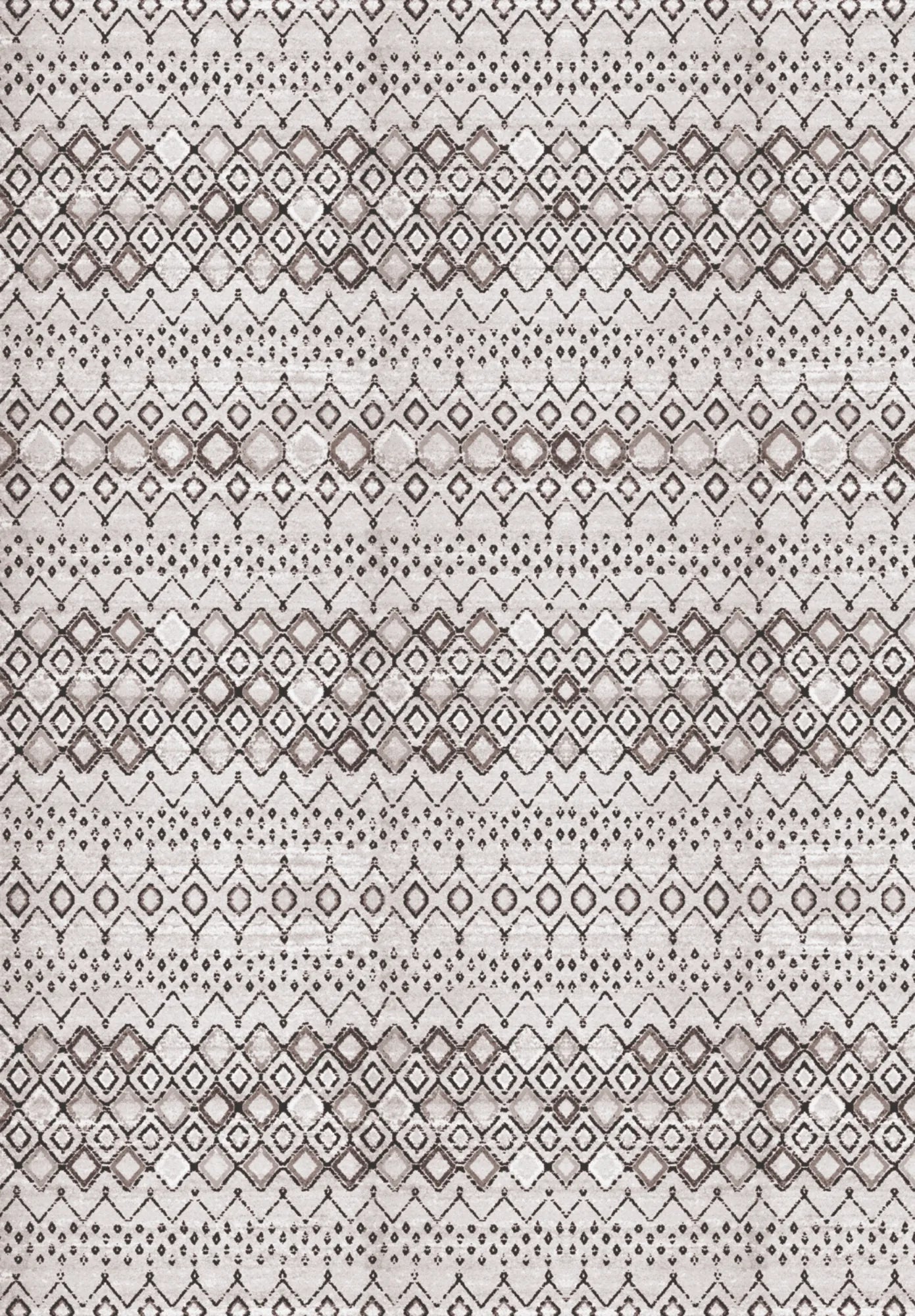 gri yuvarlak halı kaymaz taban dijital baskı 80-200 cm
