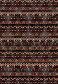 siyah yuvarlak halı kaymaz taban dijital baskı 80-200 cm