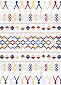 yuvarlak halı kaymaz taban dijital baskı 80-200 cm