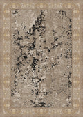 kahverengi yuvarlak halı kaymaz taban dijital baskı 80-200 cm