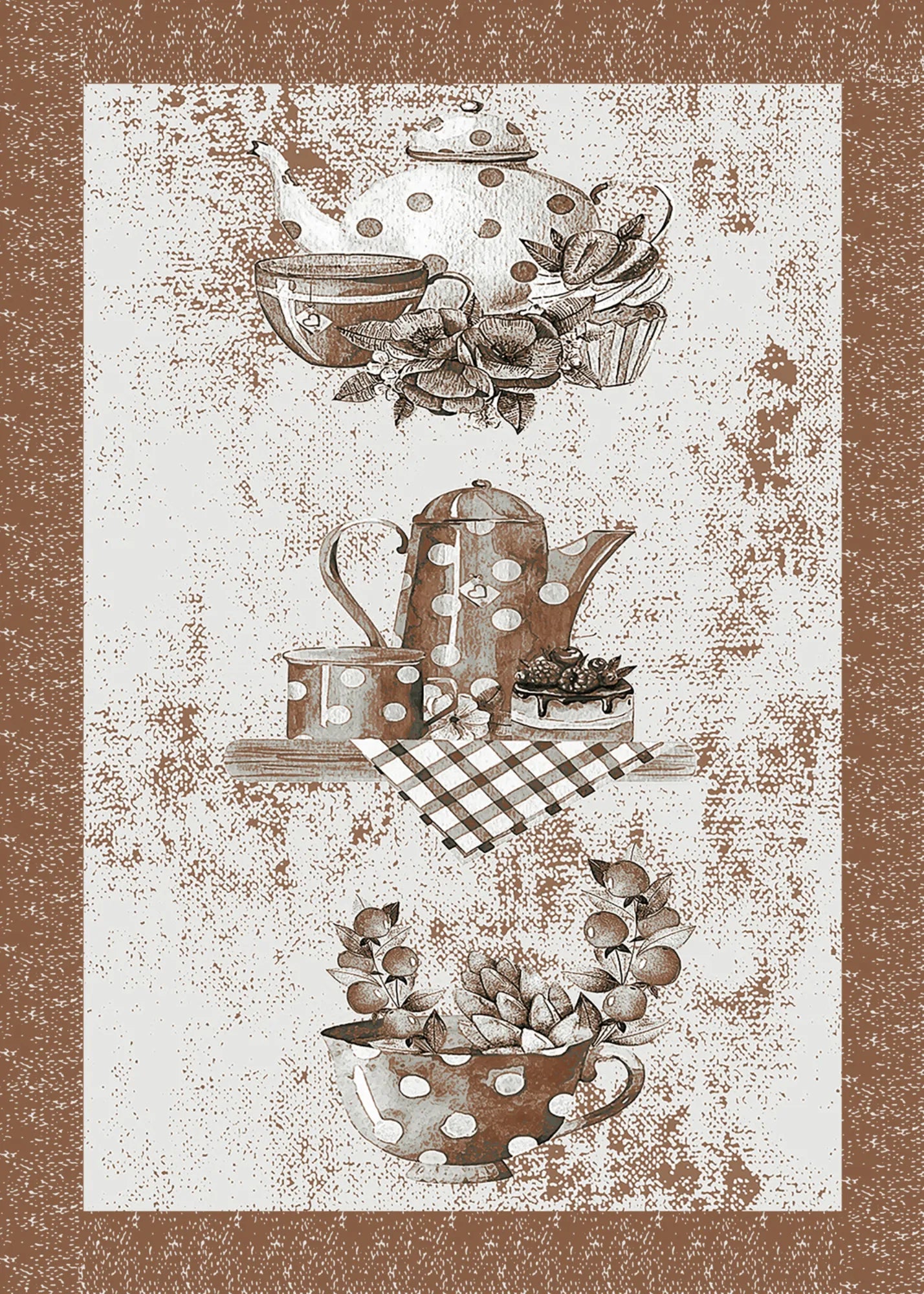 Halı,Salon Halısı,Dijital Baskı Halı, Ev Halısı, 6 m2 halı