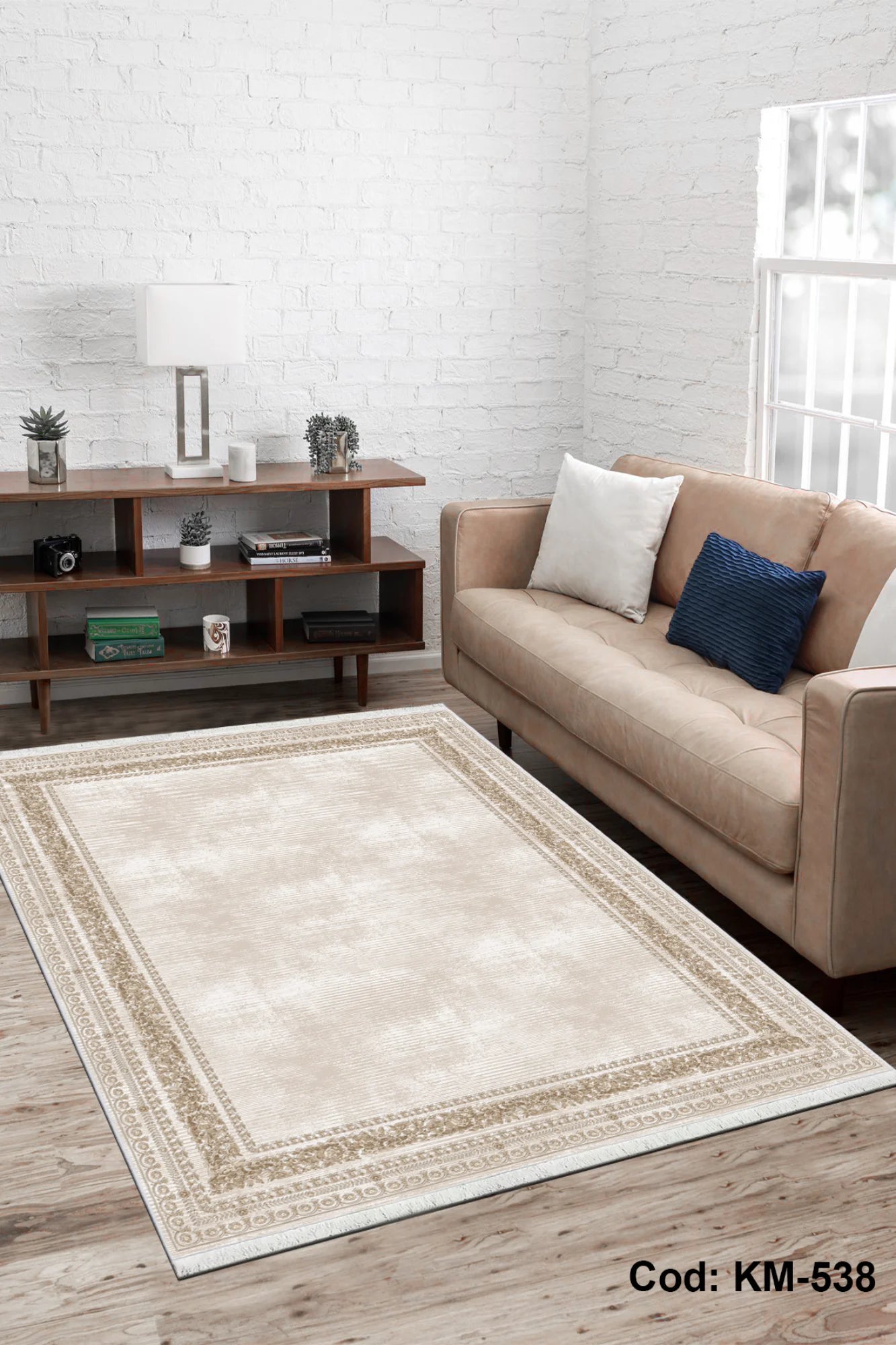 6m2 Dijital Baskı Kaymaz Taban Salon Halısı