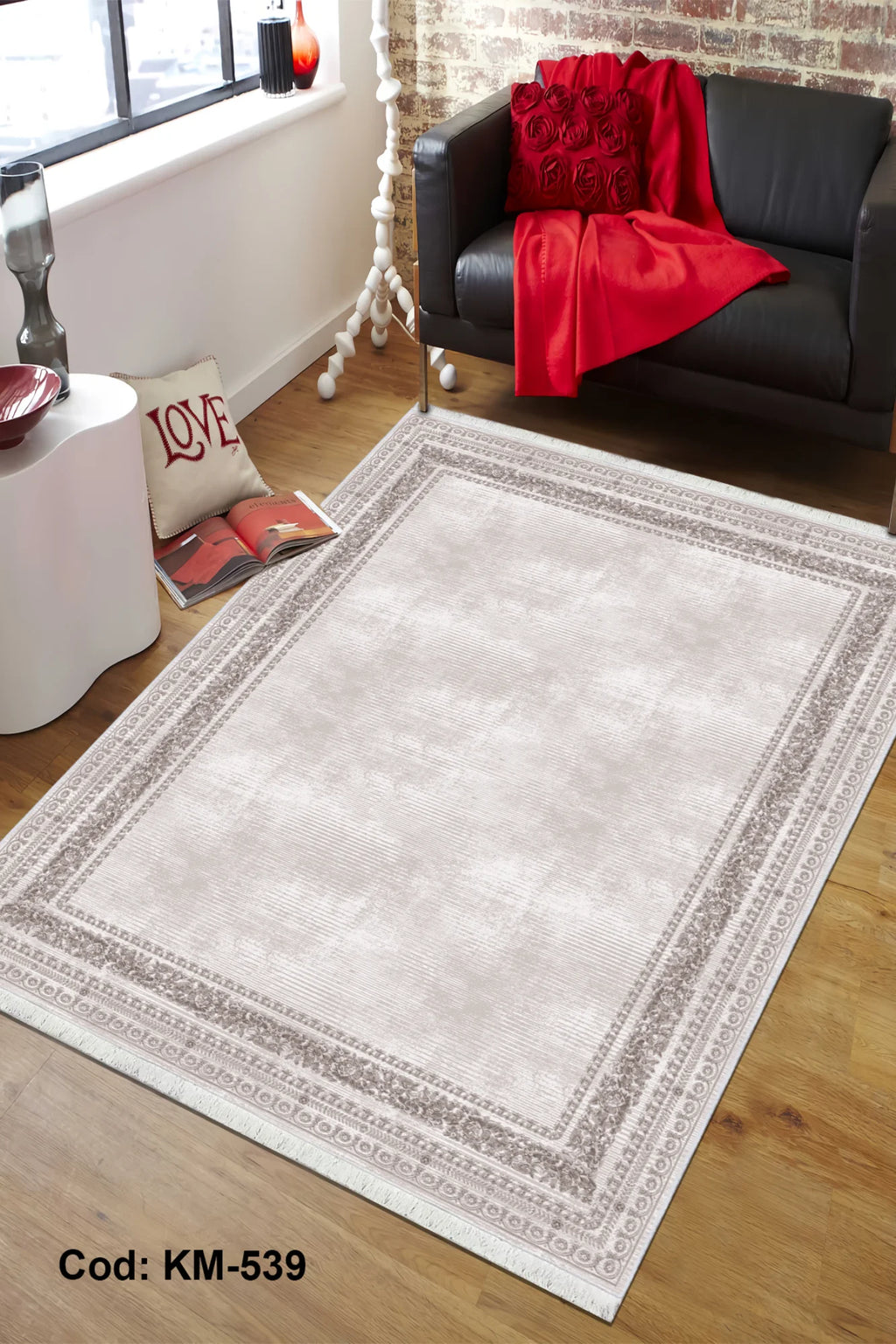 6m2 Dijital Baskı Kaymaz Taban Salon Halısı