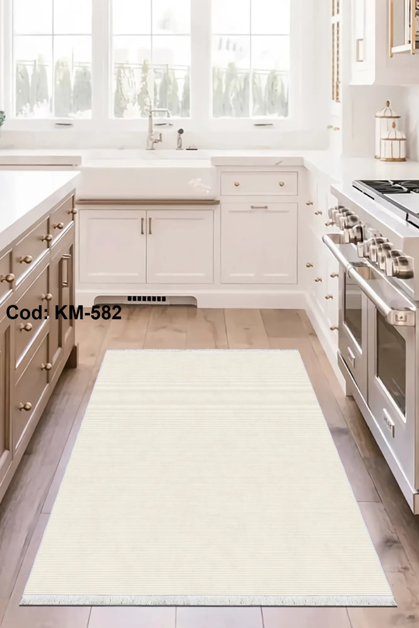 Eflatun Dijital Baskı Pamuk Dokuma Taban Modern Desen Halı