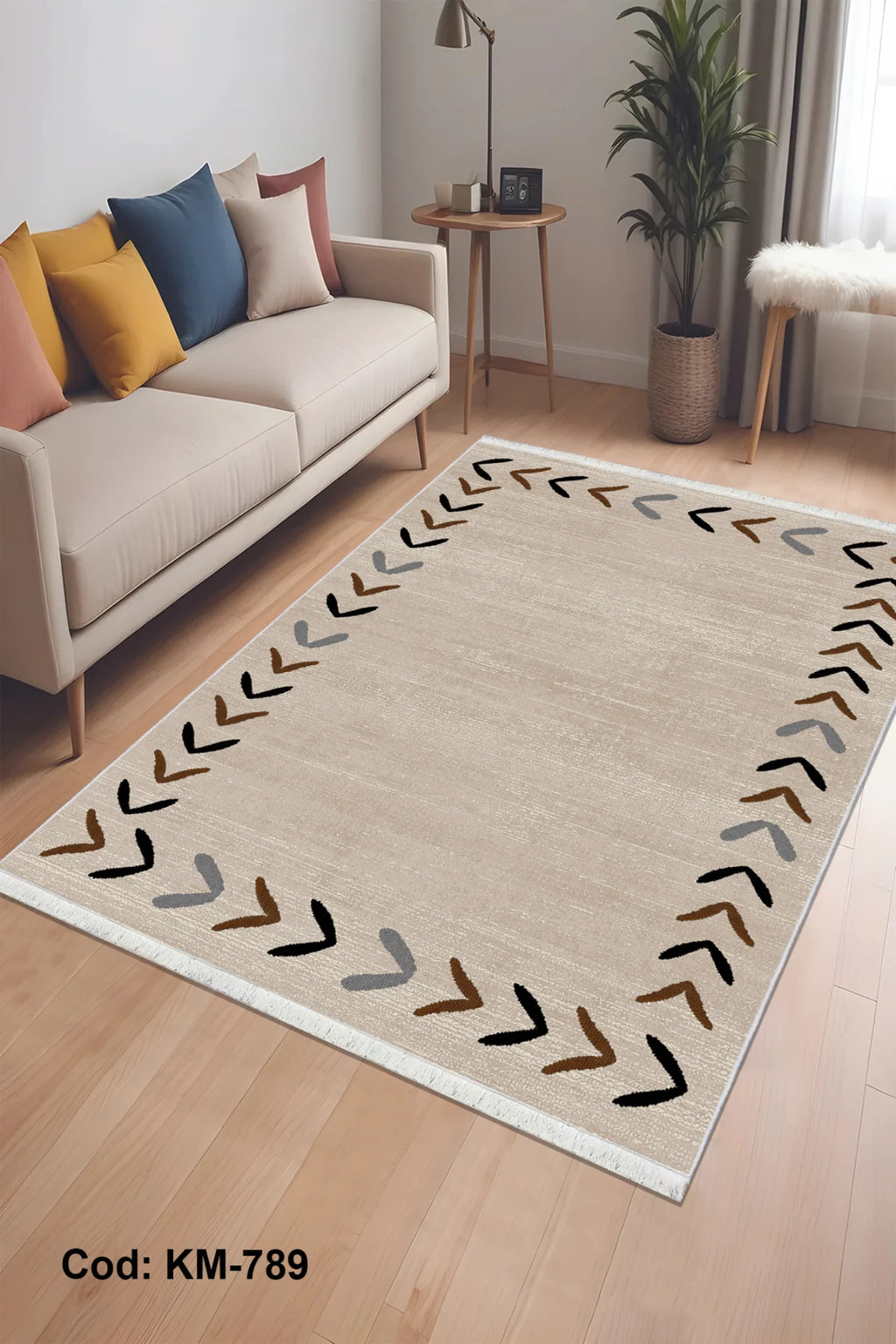 Özel Ölçü Vizon Renk 6m2 Salon Halısı