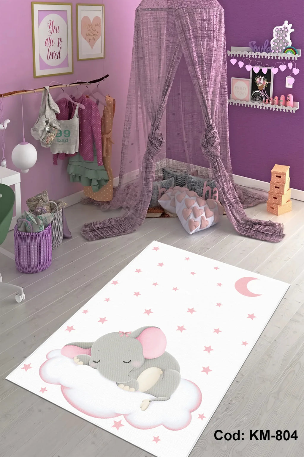 pembe yuvarlak halı doku yakın çekim kaymaz taban