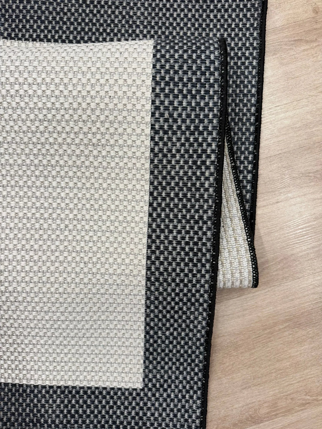 krem sisal halı doku detayı makine dokuma