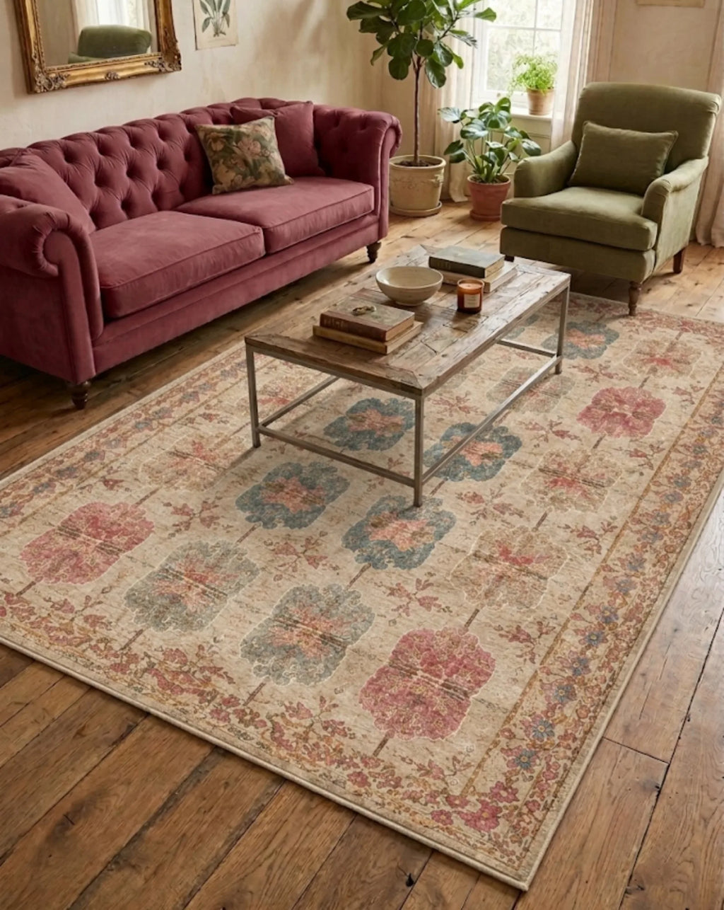 Dekoratif doğal iplik koridor halısı kilim, geleneksel motifleri modern yaşam alanlarına taşıyan şık dokuma halı
