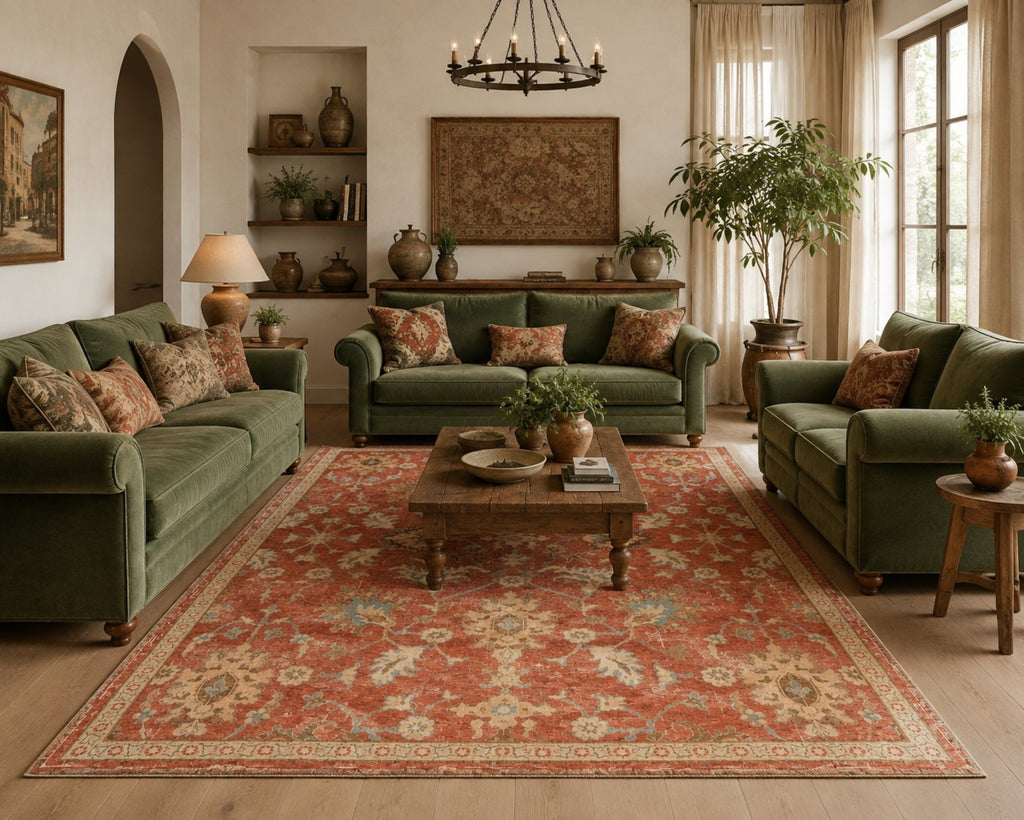 Doğal iplik şönil dokuma pamuk taban koridor halısı, antre, salon ve yaşam alanları için dekoratif kilim modeli