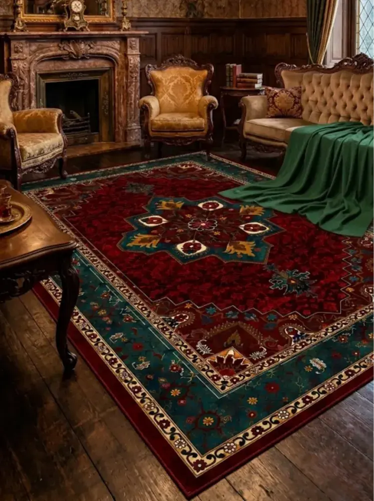 Şönil Dokuma Pamuk Taban Etnik Kilim Halı – Antre, Koridor ve Salon İçin