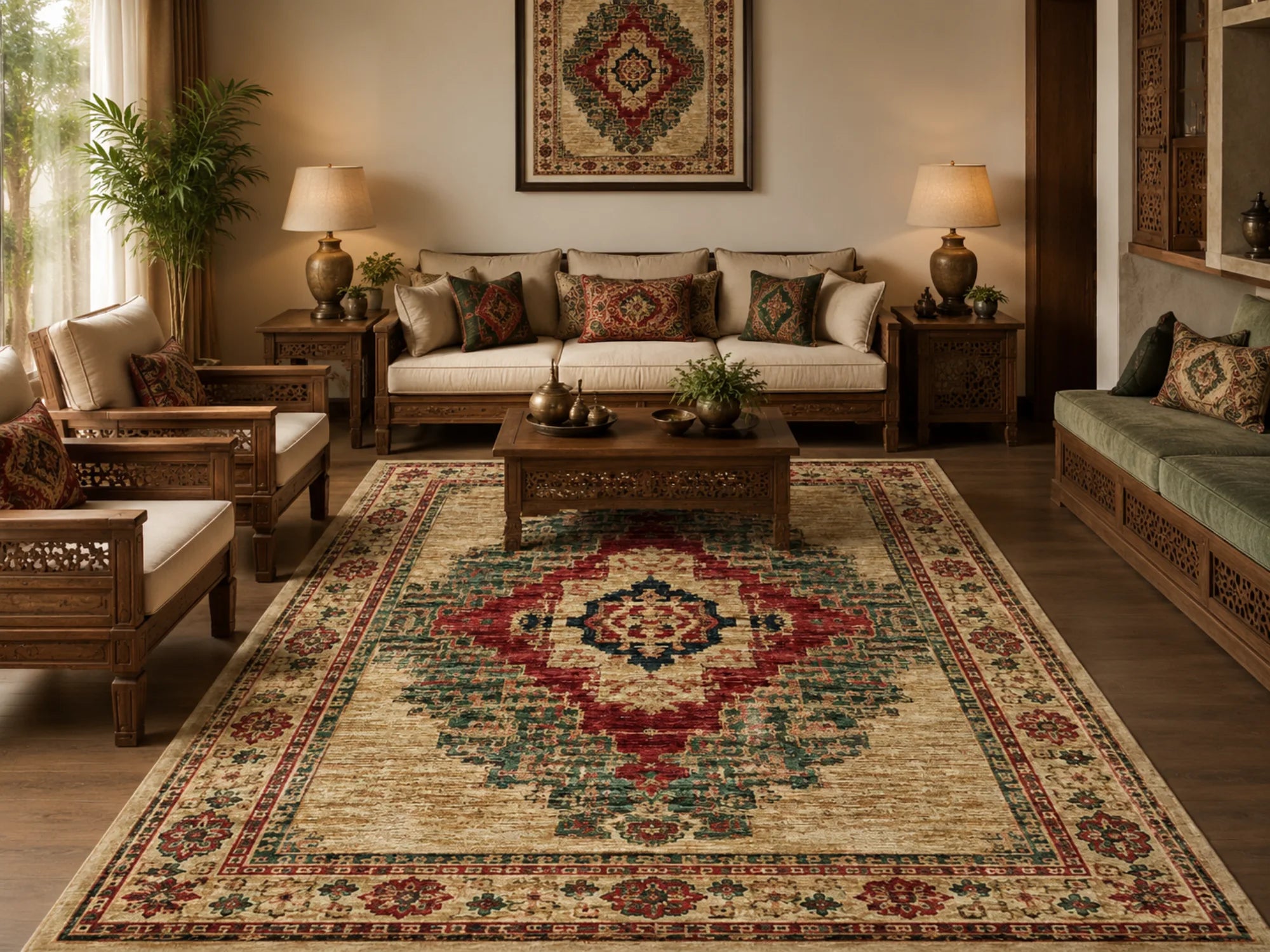 Doğal iplik şönil dokuma pamuk taban koridor halısı, antre, salon ve yaşam alanları için dekoratif kilim modeli
