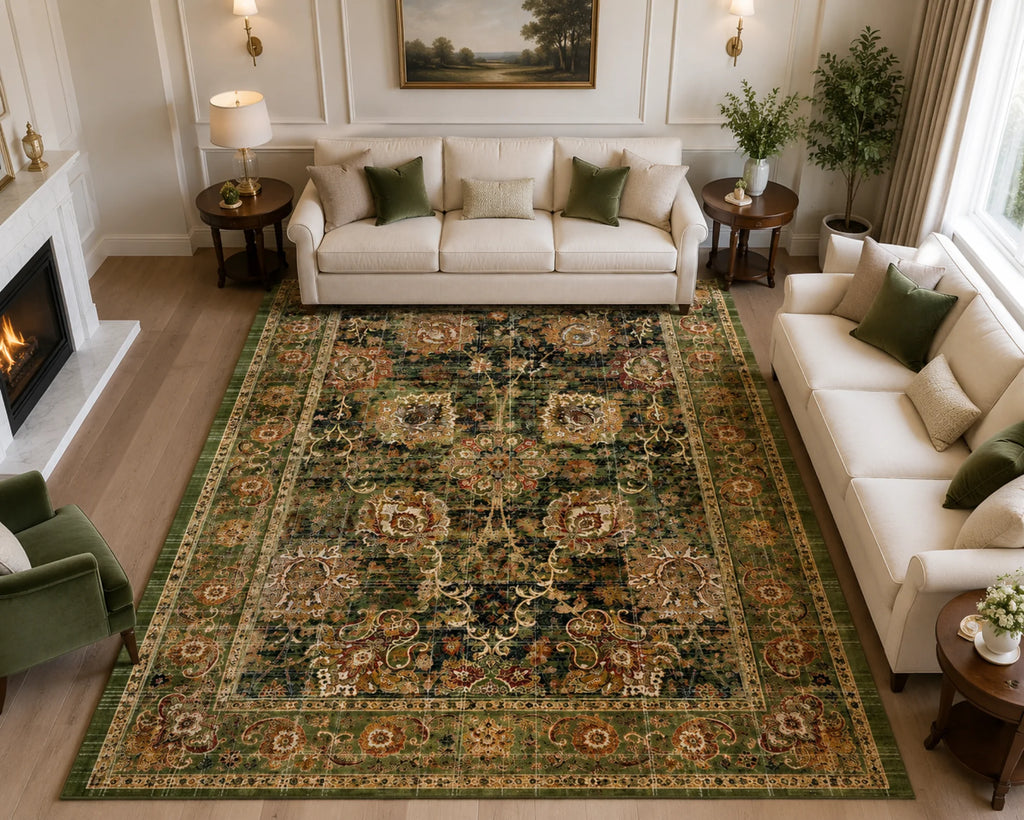 Doğal iplik şönil dokuma pamuk taban koridor halısı, antre, salon ve yaşam alanları için dekoratif kilim modeli
