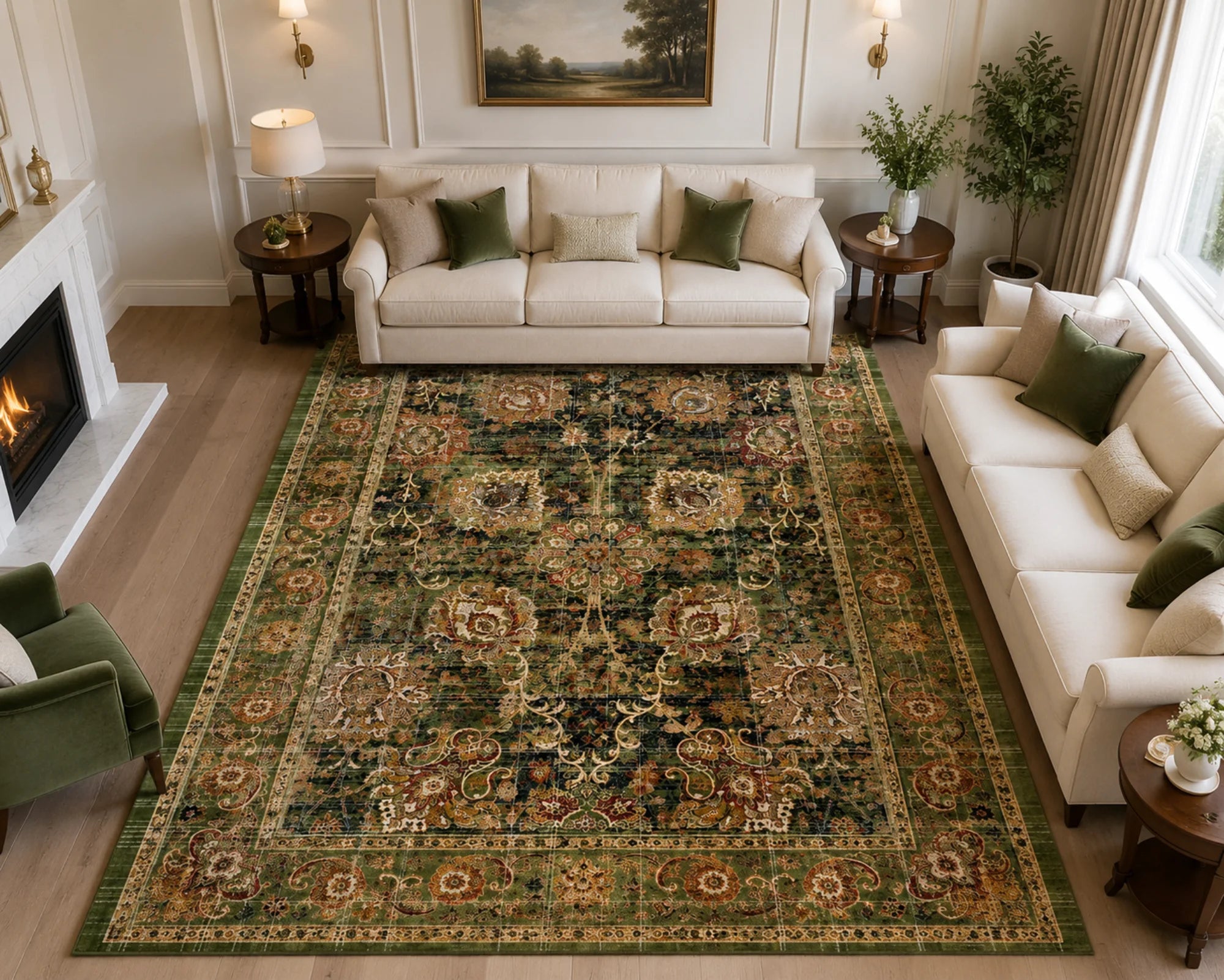 Doğal iplik şönil dokuma pamuk taban koridor halısı, antre, salon ve yaşam alanları için dekoratif kilim modeli
