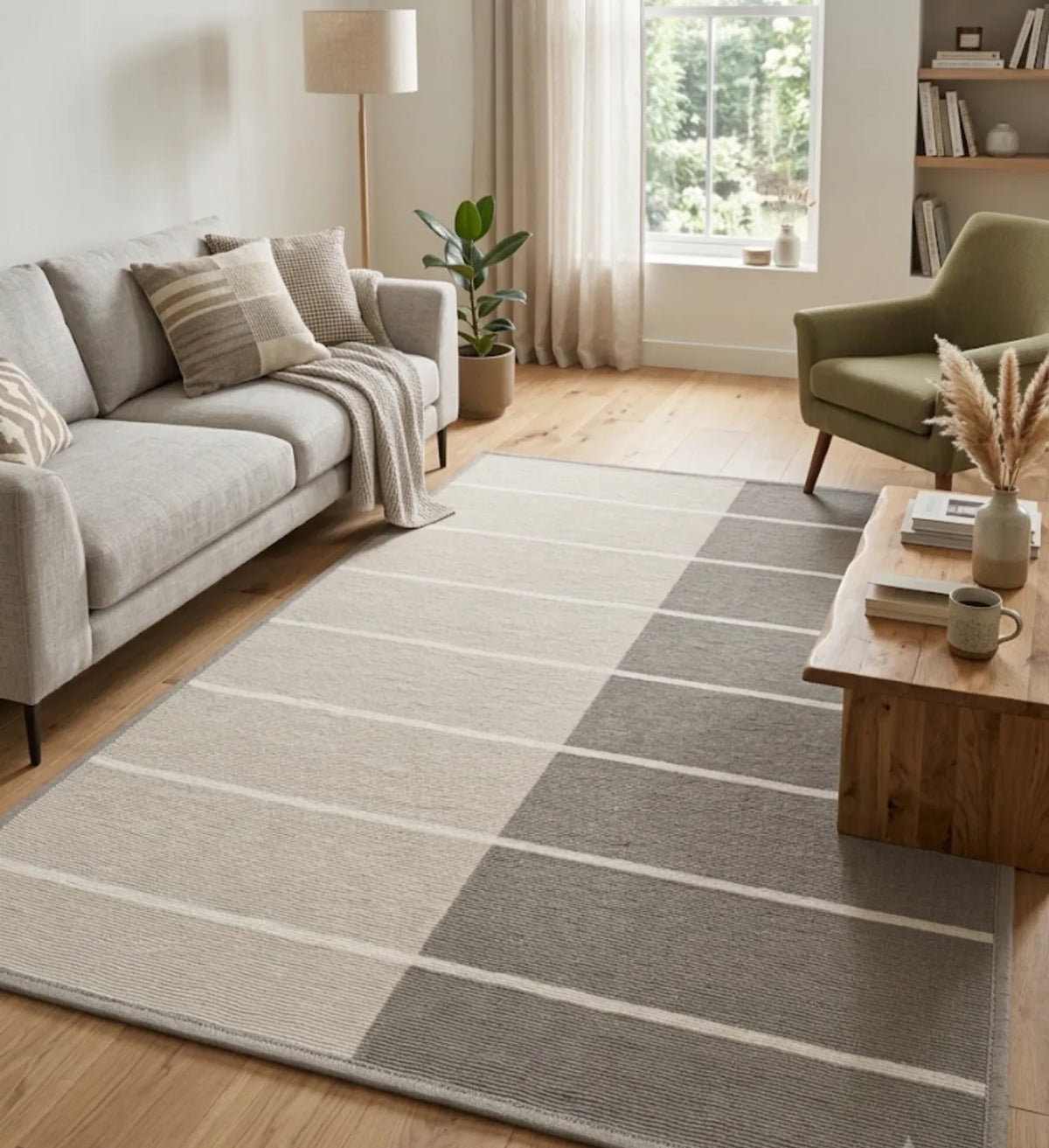 Ev için modern dijital baskılı kaymaz halı