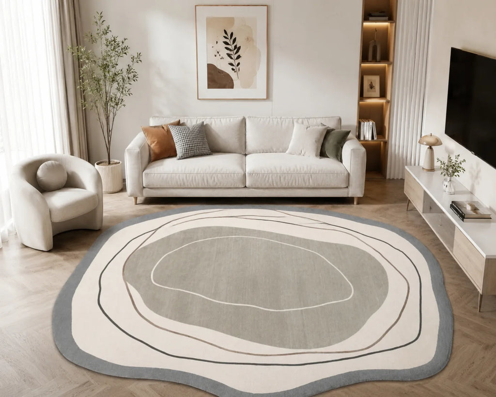 Kilim görünümünde dijital baskılı halı