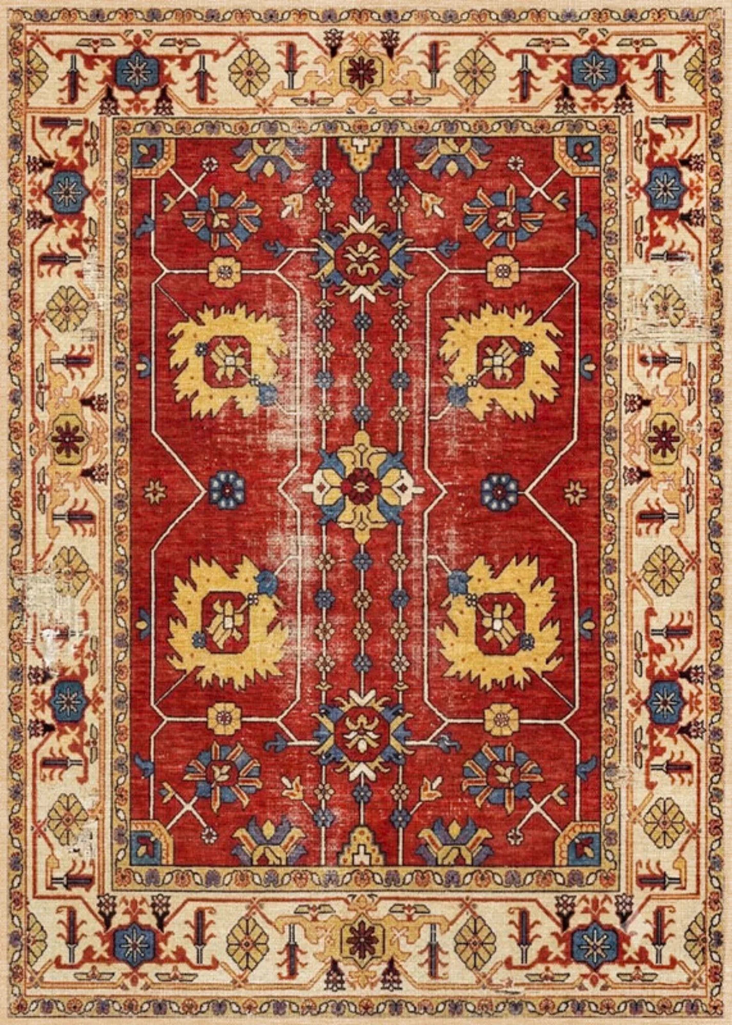 Doğal iplik şönil dokuma pamuk taban koridor halısı, antre, salon ve yaşam alanları için dekoratif kilim modeli
