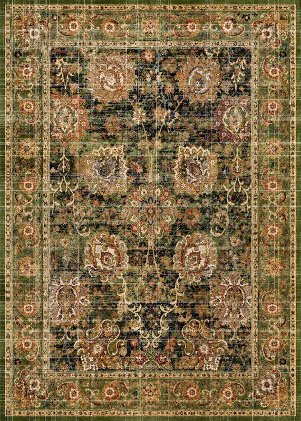 Doğal iplik şönil dokuma pamuk taban koridor halısı, antre, salon ve yaşam alanları için dekoratif kilim modeli
