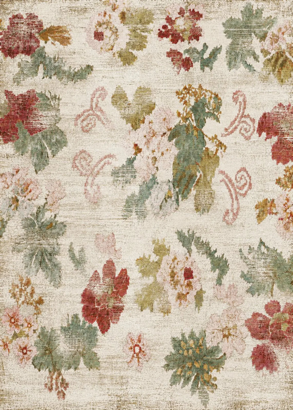 Doğal iplik dokuma dekoratif yolluk kilim, antre, koridor ve salonlarda sıcak ve şık bir görünüm sağlar