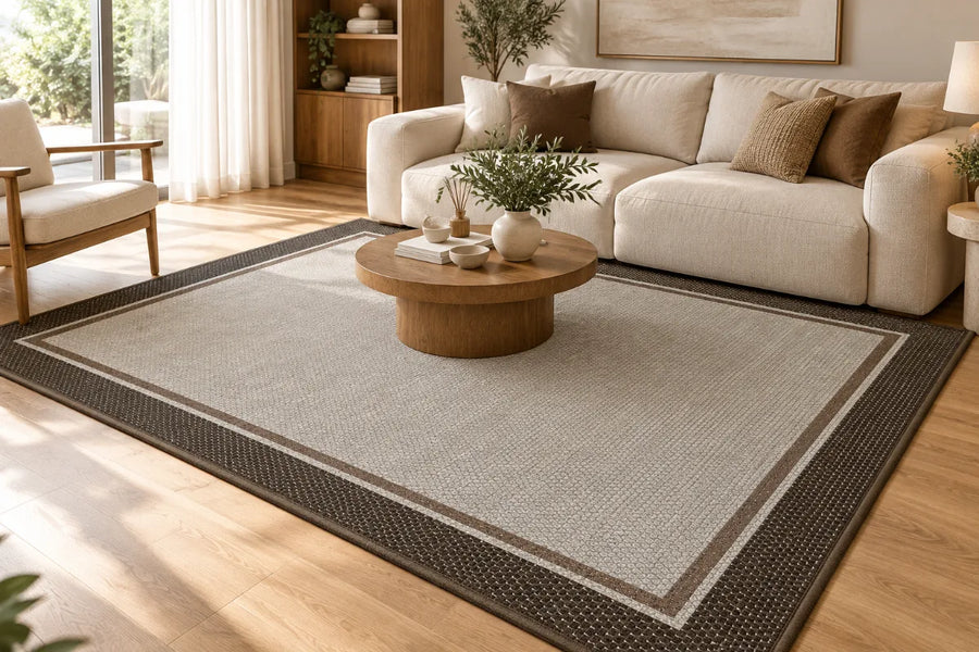 Çift Bordürlü Sisal Halılar