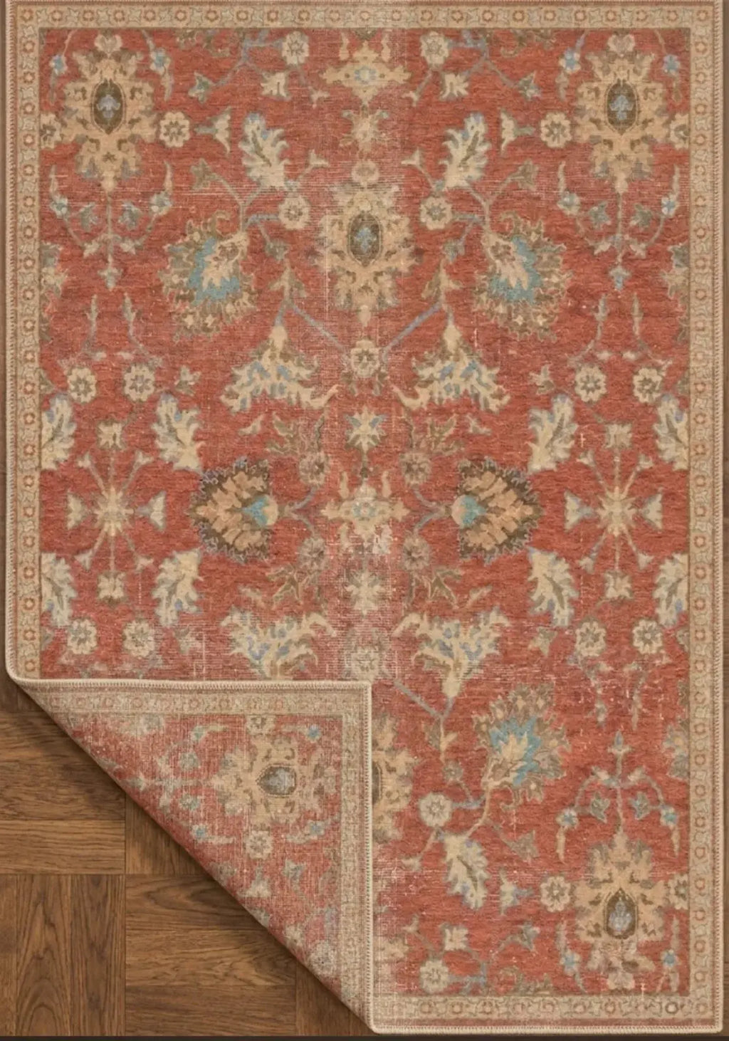 Doğal İplik Şönil Dokuma Pamuk Taban Halı Koridor Halısı Kilim – Antre, Salon Ofis Genç Odası
