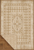 Şönil dokuma pamuk taban klasik kilim halısı, salon, koridor, antre ve ofis dekorasyonuna uyum sağlayan şık tasarım