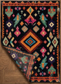 Doğal iplik ince dokuma kilim, salon ve oturma odalarında sıcak bir atmosfer oluşturan dekoratif pamuk taban halı