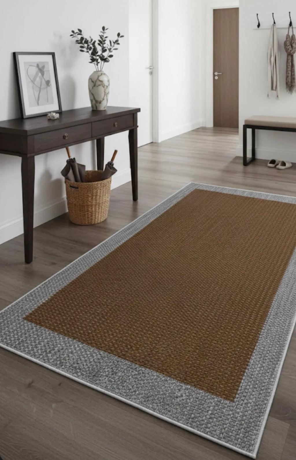 hardal sisal halı doku detayı makine dokuma