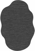 Amorf oval dijital baskı modern dekoratif halı