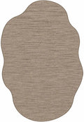 Yumuşak yüzeyli modern dijital baskı halı
