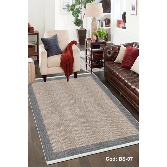Eko Serisi Pamuk Dokuma Taban Kaymaz Yıkanabilir Sisal / Jüt Desenli Salon Halısı Mutfak Halısı Koridor Halısı BS-07 Modeli Eko Serisi Pamuk Dokuma Taban Kaymaz Yıkanabilir Sisal / Jüt Desenli Salon Halısı Mutfak Halısı Koridor Halısı BS-07 Modeli