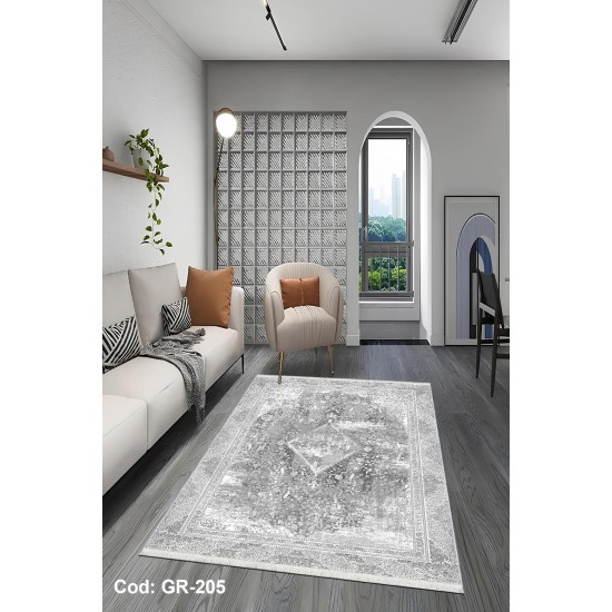 Premium Bambu Vintage Desenli Salon Halısı / GR-205 Modeli