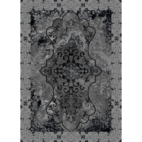 Premium Bambu Vintage Desenli Salon Halısı / GR-396 Modeli