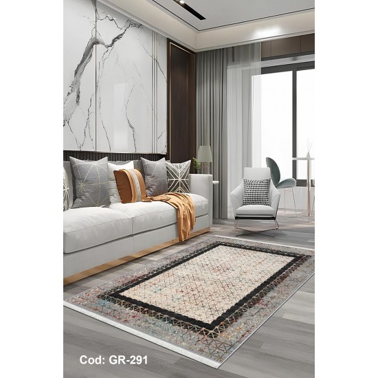 Premium Bambu Vintage Desenli Salon Halısı / GR-291 Modeli