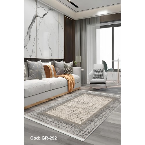 Premium Bambu Vintage Desenli Salon Halısı / GR-292 Modeli