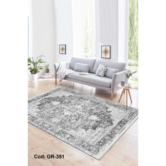 Premium Bambu Vintage Desenli Salon Halısı / GR-351 Modeli